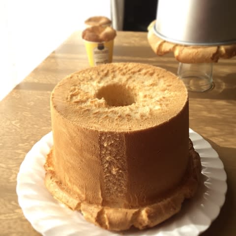 リーンなシフォンケーキ 神戸 西神中央 天然酵母パン教室 奥ちゃんの手作り工房