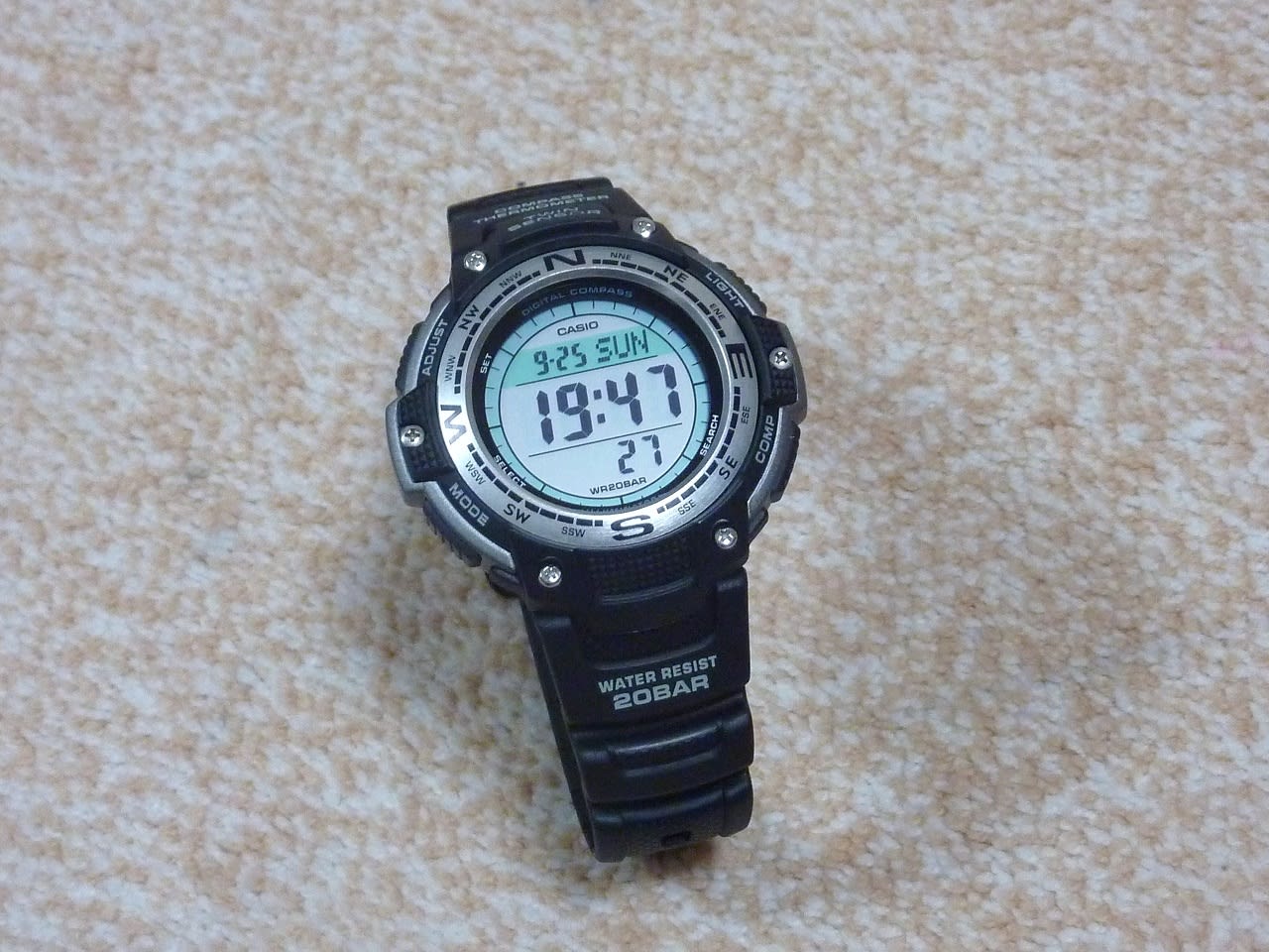 カシオ 腕時計 SPORTS GEAR （ SGW-100J-1JF ）購入!! - ニノアキ日記＠goo