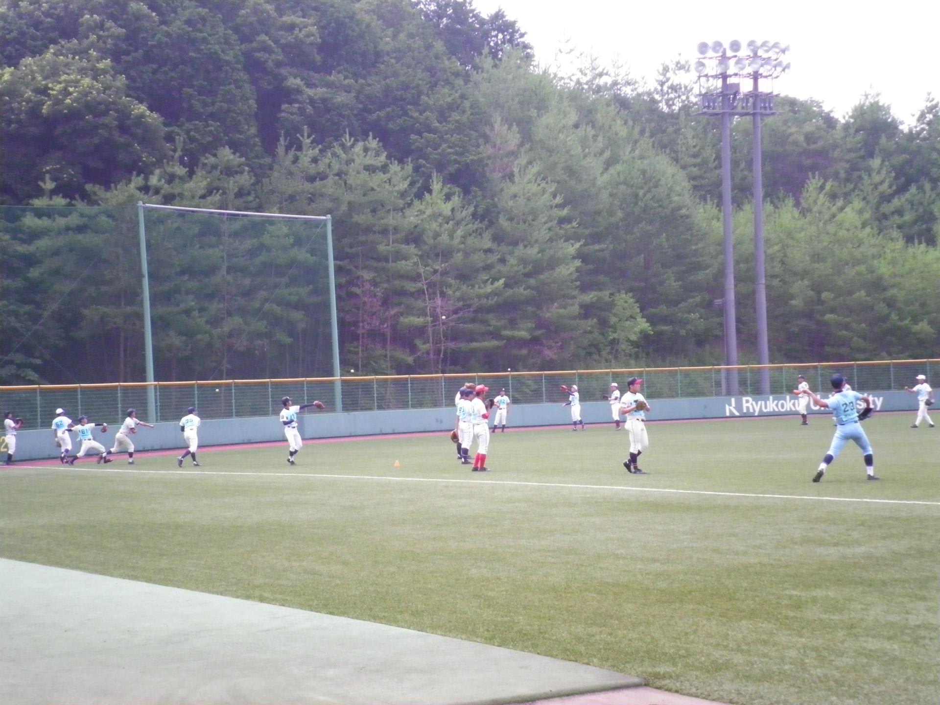 平成２４年度龍谷大学硬式野球部合同練習会 龍谷大学硬式野球部