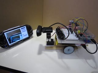 PlayStation Vitaで操縦するRasberry Pi搭載ロボットを作ってみた