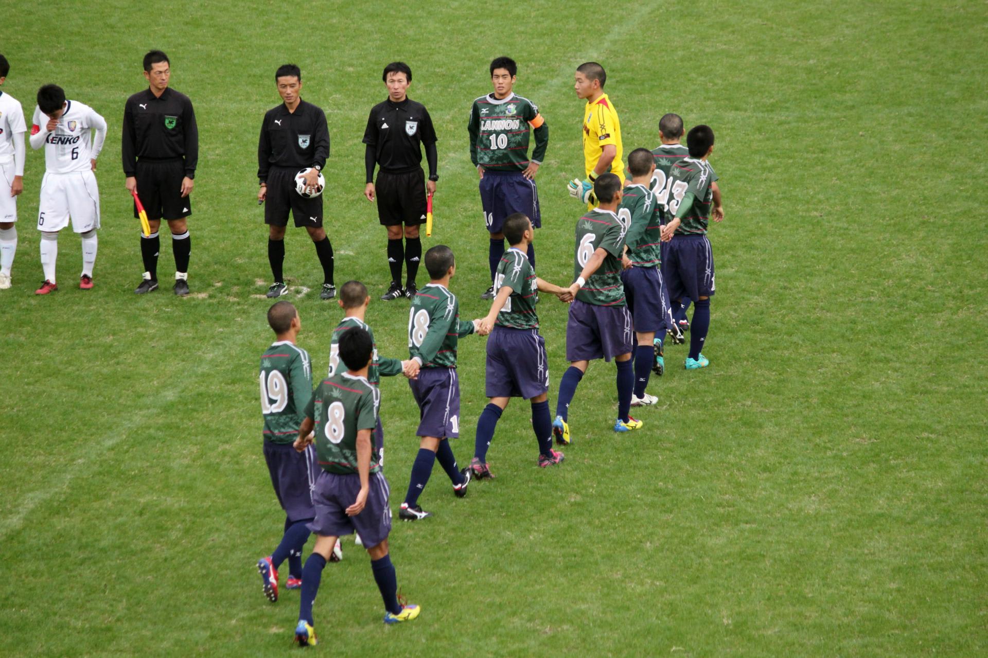 13年10月のブログ記事一覧 広島観音高校サッカー部の写真