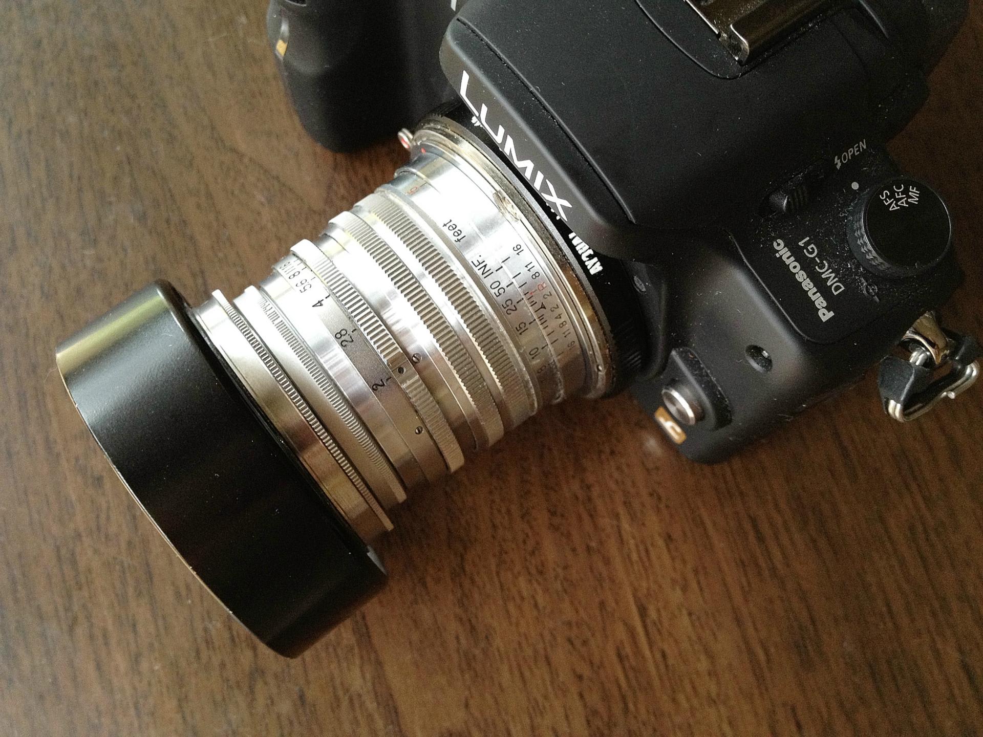 Nikkor H・C 5cm f2 L マウント - 銘玉をデジタル一眼で楽しむ