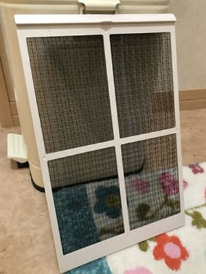 フィルタは月1で掃除しないとエライことにまります… フィルタは月1で掃除しないとエライことにまります…