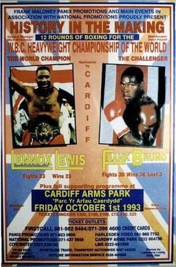 あの試合から30年（WBCヘビー級：1993年10月1日） - DAISPO WORLD