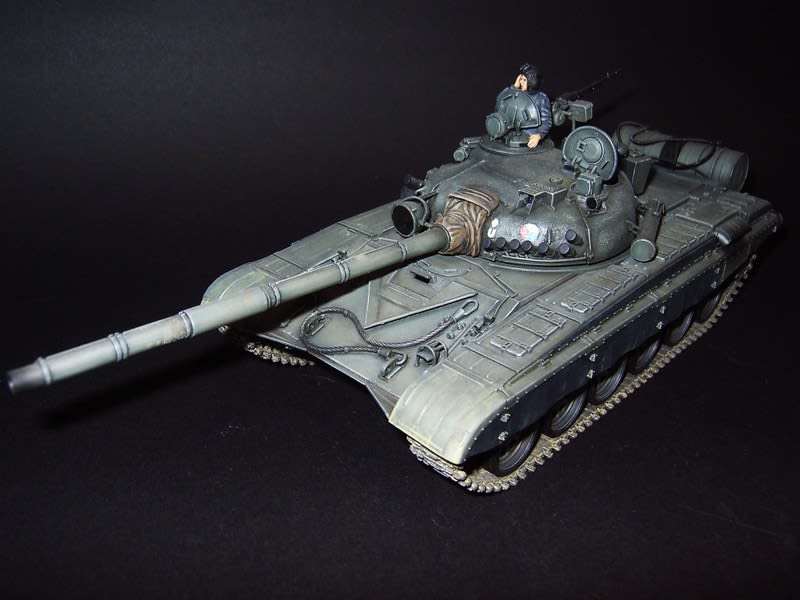 過去の作品～タミヤのT-72M1 - ホーエンシュタウフェン