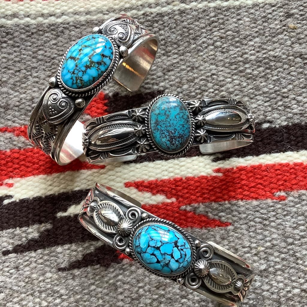 ロンハーマン　新品❗️　インディアンジュエリー　ターコイズ　ナバホ族　トルコ石 ロンハーマン 新品❗️ インディアンジュエリー ターコイズ