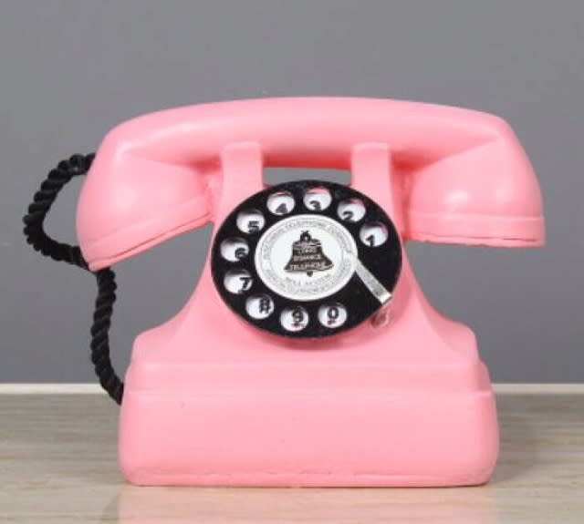 ピンクのレトロ電話オブジェ ピンク 電話器 オブジェ レトロ さくら堂 ピンク ピンク ピンク Pink Pink Pink ピンクのものまとめ ピンクのものまとめ さくら堂