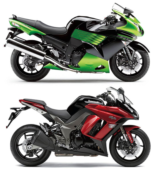 ZZR1400 vs Ninja1000