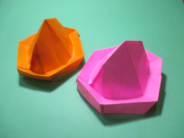帽子の折り方動画 折り紙 創作折り紙の折り方