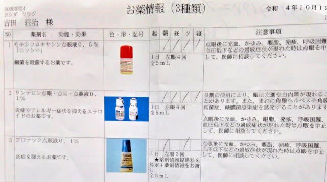 うっすらモヤの朝・白内障オペ後受診2回目、次右目10/25備え！ - びわ湖・勝手気ままな日々！