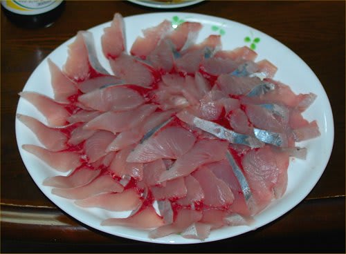 刺身にできるツバス １尾分で２８０円 新版 お魚と山と琵琶湖オオナマズの日々