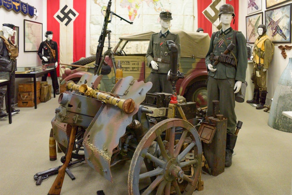 ドイツ軍の軍装備 ボストン 第二次世界大戦国際博物館 ネイビーブルーに恋をして