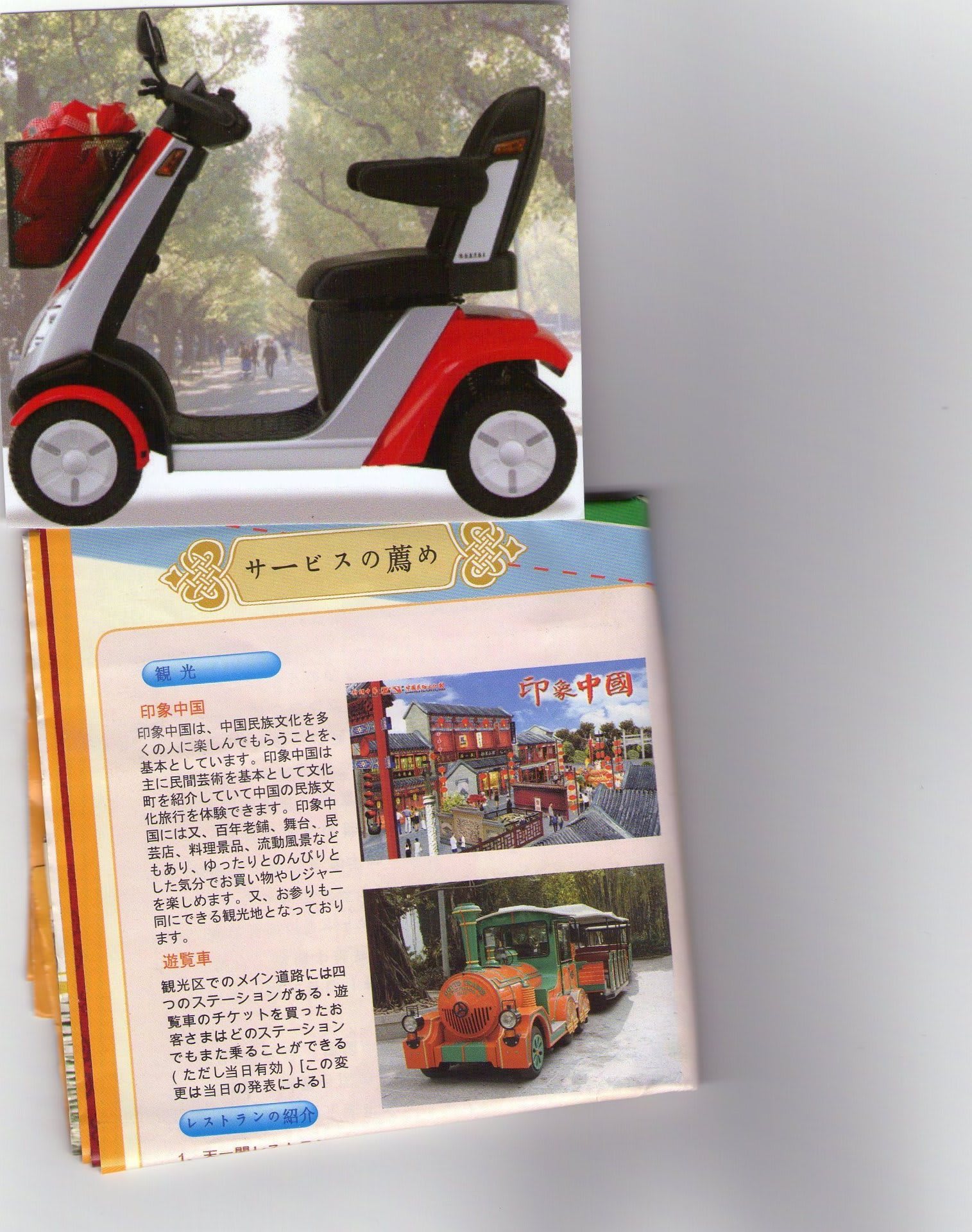 深せん観光の小人国で利用した使用料８０元電動カートは日本でいう歩行補助具でなく園内何度利用可の遊覧車 天命を知る齢に成りながらその命を果たせなかった男の人生懺悔録