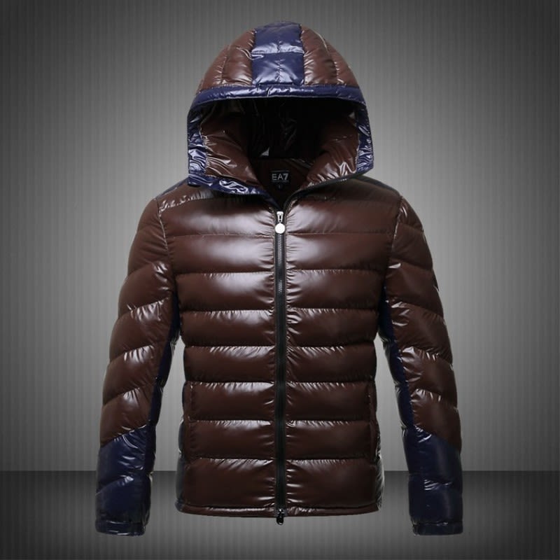 EMPORIO ARMANI エンポリオアルマーニ EA7 2014/15年秋冬新作 メンズジャケット(チョコ) - brightpoint