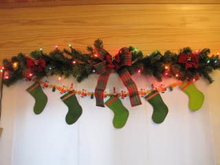 今年は手作りクリスマス もう一つの窓の飾り 大好きがいっぱい
