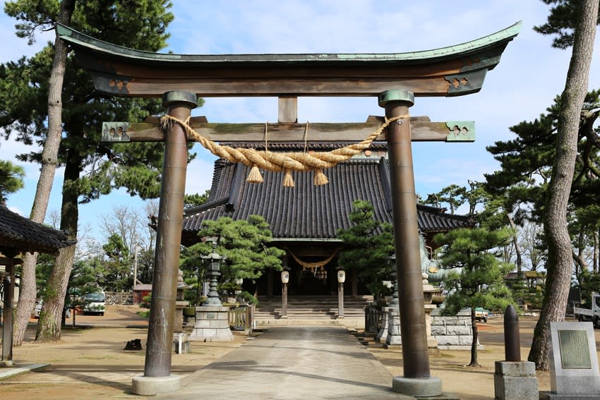 放生津八幡宮 富山県射水市八幡町 今 出発の刻 たびだちのとき