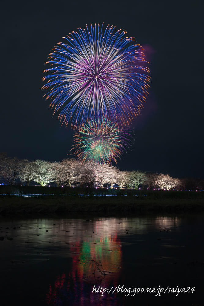第4回嵐山さくらまつり花火大会 16 デジイチlife 仮 第4回嵐山さくらまつり花火大会 16 デジイチlife 仮