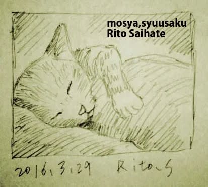 過去絵 模写とか習作とか 猫イラスト さいはてりとのギャラリー