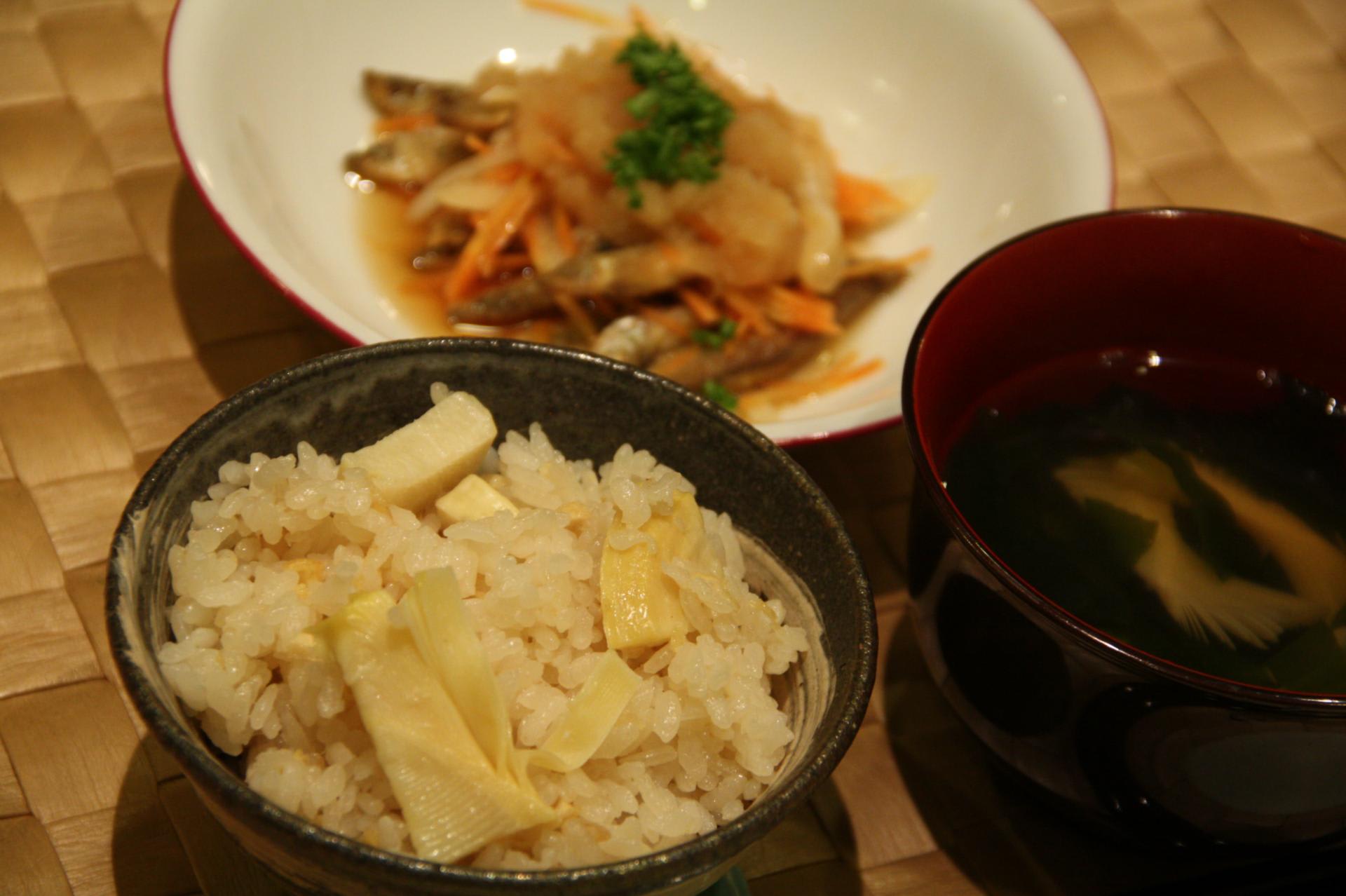 竹の子ご飯 下茹で無し たけのこごはん したゆでなし きっちんさんの簡単料理