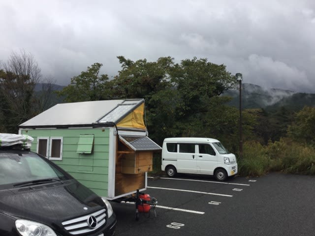 秋の車中泊キャンプ旅 第2弾 その3 今回の車中泊キャンプ旅の目的 タイニーハウス東京