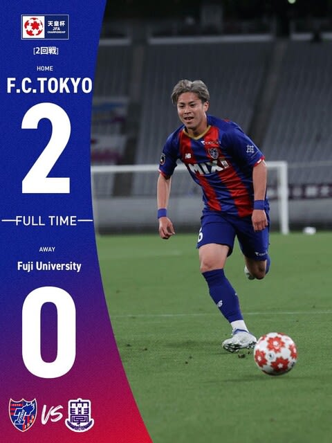 FC東京 vs 富士大学 ＠味スタ【天皇杯】 - *** june typhoon tokyo
