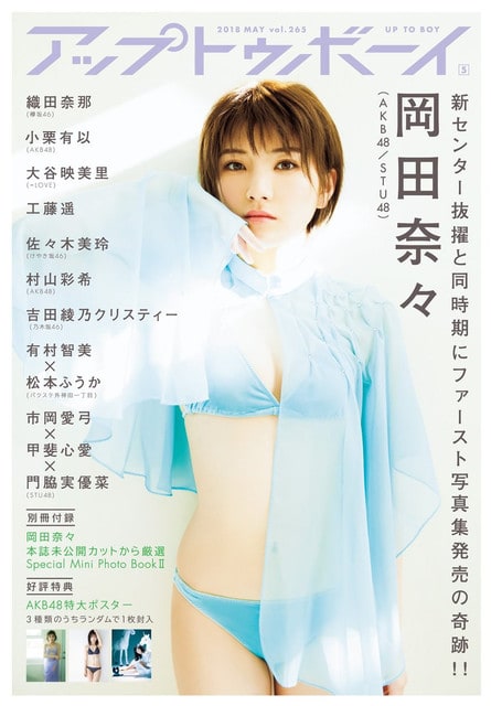 3 23発売 Utb 5月号 表紙 岡田奈々 裏表紙 村山彩希 グラビア掲載 小栗有以 市岡愛弓 甲斐心愛 門脇実優菜 Akbのススメ