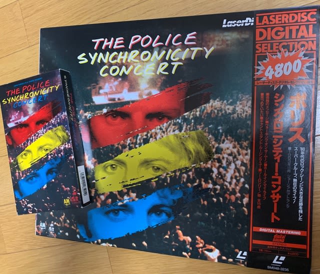 the police/synchronicity concert VHS&LD - THE SAPPORO TRANSIT