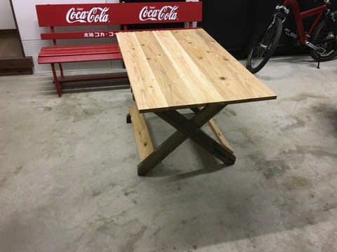 古材と残材でガーデニングテーブルを自作 山下増改築工房blog