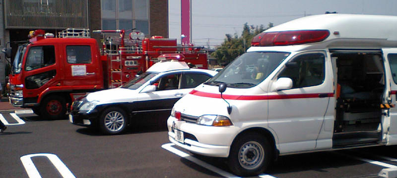9月28日イベント情報 消防車 パトカー 救急車 フィールドサービス