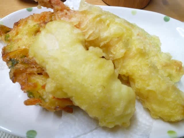 冷やしソーメン 天ぷらで朝ごはん 天つゆは手作りで スローフードの朝ご飯 日々雑感