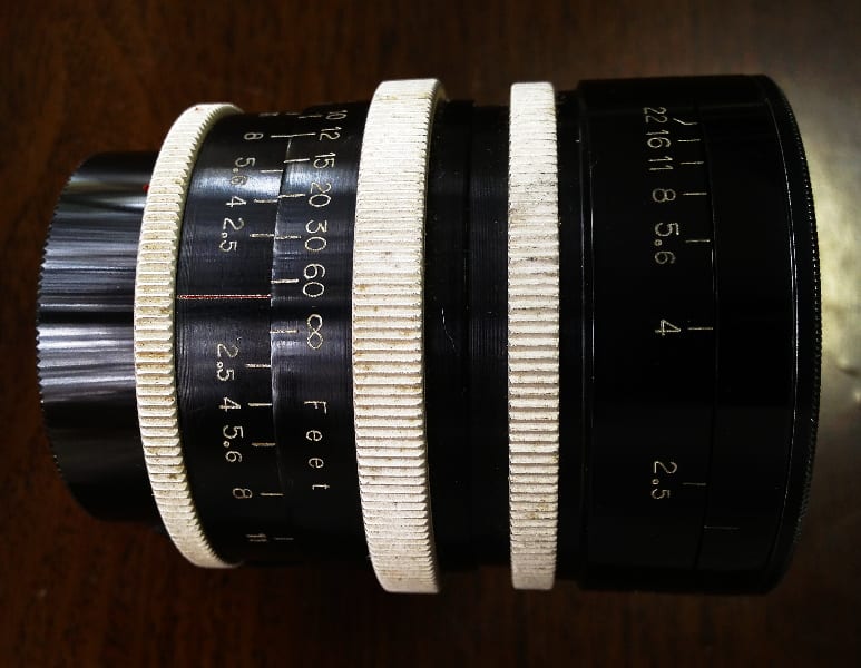 P.ANGENIEUX R1 35mm F2.5 Eマウントアダプター付 M42 MOUNT SPIRAL: P.ANGENIEUX PARIS RETROFOCUS Type R1 35mm