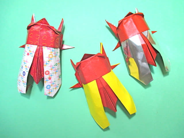 折り紙 セミ 折り方動画 創作折り紙の折り方