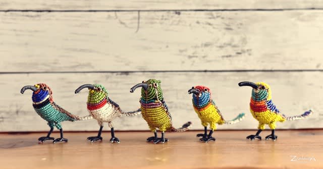 アフリカのヴィンテージビーズ アフリカ・アンティーク トンボ玉 ビーズ (u334-14) - アフリカ