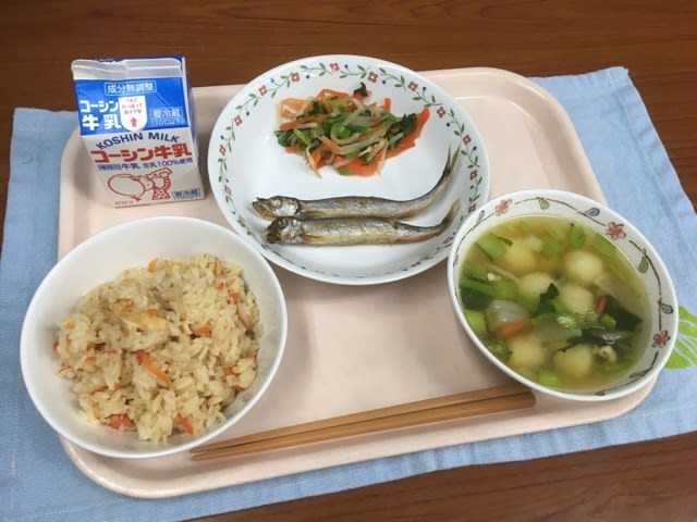 魚の向き 3月9日 南綾瀬給食日記