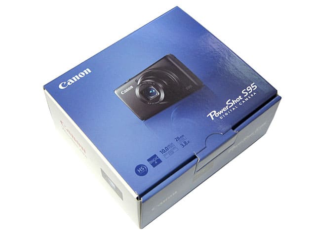 画像を等倍で表示します CANON PowerShot S95