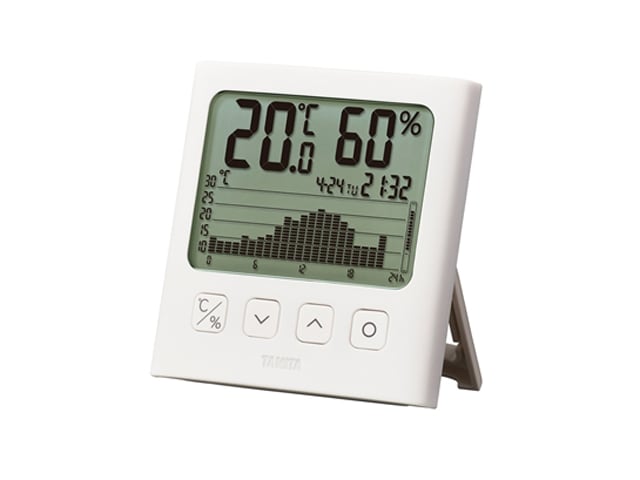グラフ付きデジタル温湿度計 TT-581 タニタ - はかりの三和屋 はかりブログ