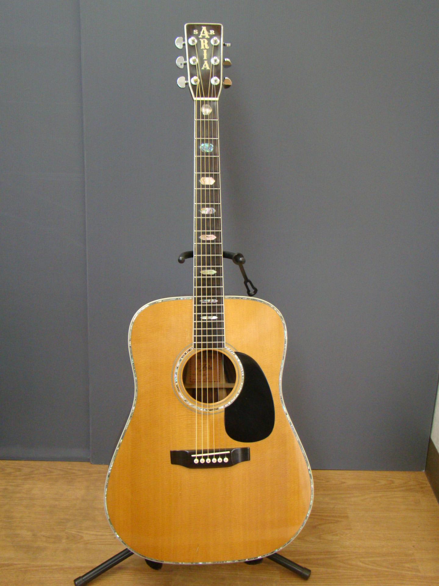 ARIA アリア アコースティックギター W-80 - ハードオフみどり店 ブログ