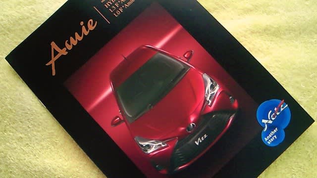 上品なインテリアが採用 トヨタ 新型ヴィッツ 特別仕様車 Amie のパンフレット ハリアーrxの業務日誌 上品なインテリアが採用 トヨタ 新型ヴィッツ 特別仕様車 Amie のパンフレット ハリアーrxの業務日誌