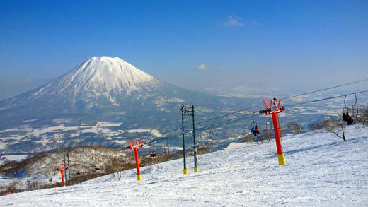 リフトと羊蹄山