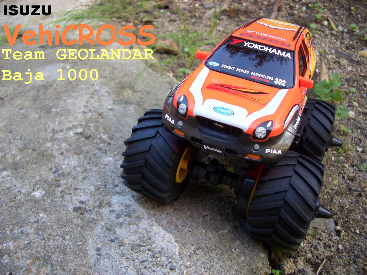 TAMIYA ISUZU VehiCROSS Team GEOLANDAR Baja 1000 - どれいんりあー