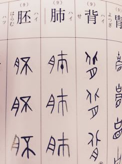 シ と ハイ 漢字を学び心を育む