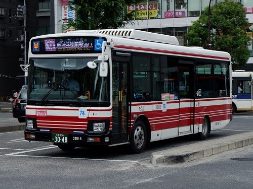 小田急バスの新型エルガミオ 町田営業所業務日報
