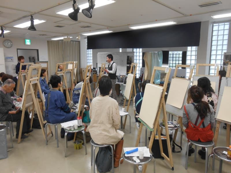 フェルメールの世界を再現して描いてみました Sakura Artsalon Osaka