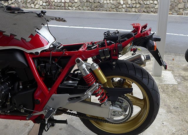 Cb400sb Astro Scorpioを取り付け スクーターライフでいいんじゃない