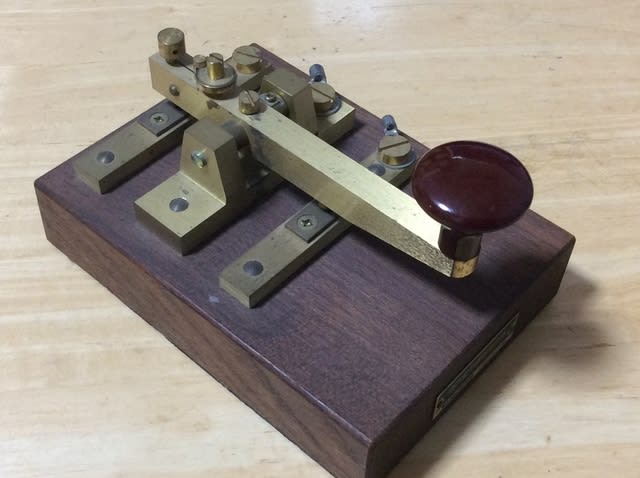 (美品)HI・MOUND ハイモンド・エレクトロ社　逓信型甲種単流電鍵 美品)HI・MOUND ハイモンド・エレクトロ社 逓信型甲種単流電鍵