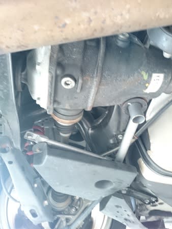 納車前の マークｘ は下廻りの補強パーツそしてデフ交換作業を開始 株 ケイ アイ エム社長の ｋｉｍｌｏｇ