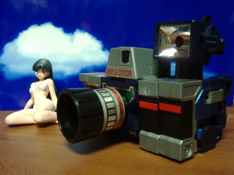 当時物 稀少品 トランスフォーマー 光学情報兵 リフレクター 当時物 稀少品 トランスフォーマー 光学情報兵 リフレクター