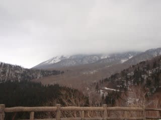天気が悪い 鍵掛峠