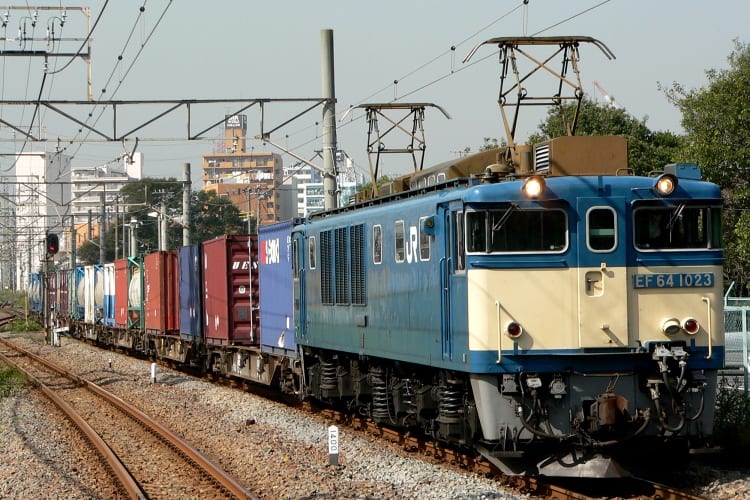 JR貨物　プレート A102-8 JR貨物 48A形コンテナ (JR Freight 48A container