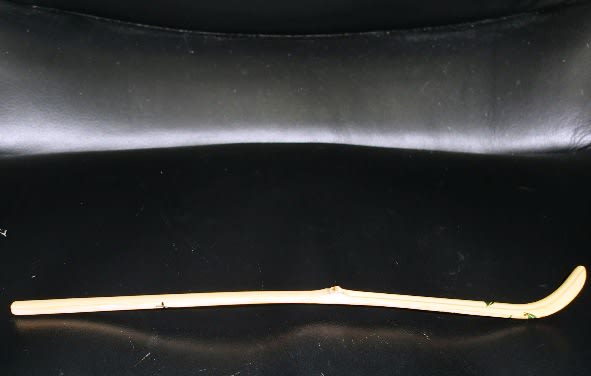 鷹ヶ峰竹茶杓 五代金城一国斉作 夜噺骨董談義